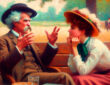 Mark Twain y Laura Wright